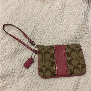 Coach wristlet